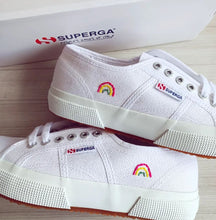 Load image into Gallery viewer, Small Motif on Superga Classic / Mules / Nude Collection
