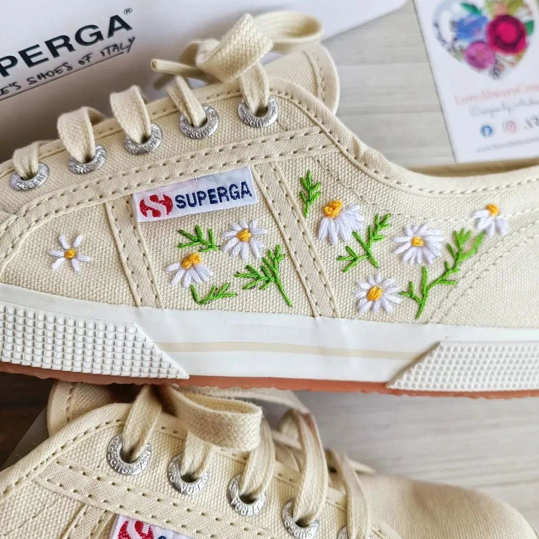 Chamomiles on Superga 2750 Classic