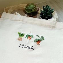 Load image into Gallery viewer, Custom Embroidery on Tote Bags
