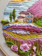 Load image into Gallery viewer, Landscape Embroidery Hoop
