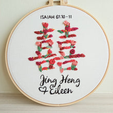 Load image into Gallery viewer, Double Xi Wedding Hoop
