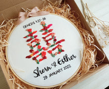 Load image into Gallery viewer, Double Xi Wedding Hoop
