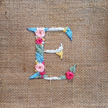 Load image into Gallery viewer, Monogram Jute Bag (Pink Floral)
